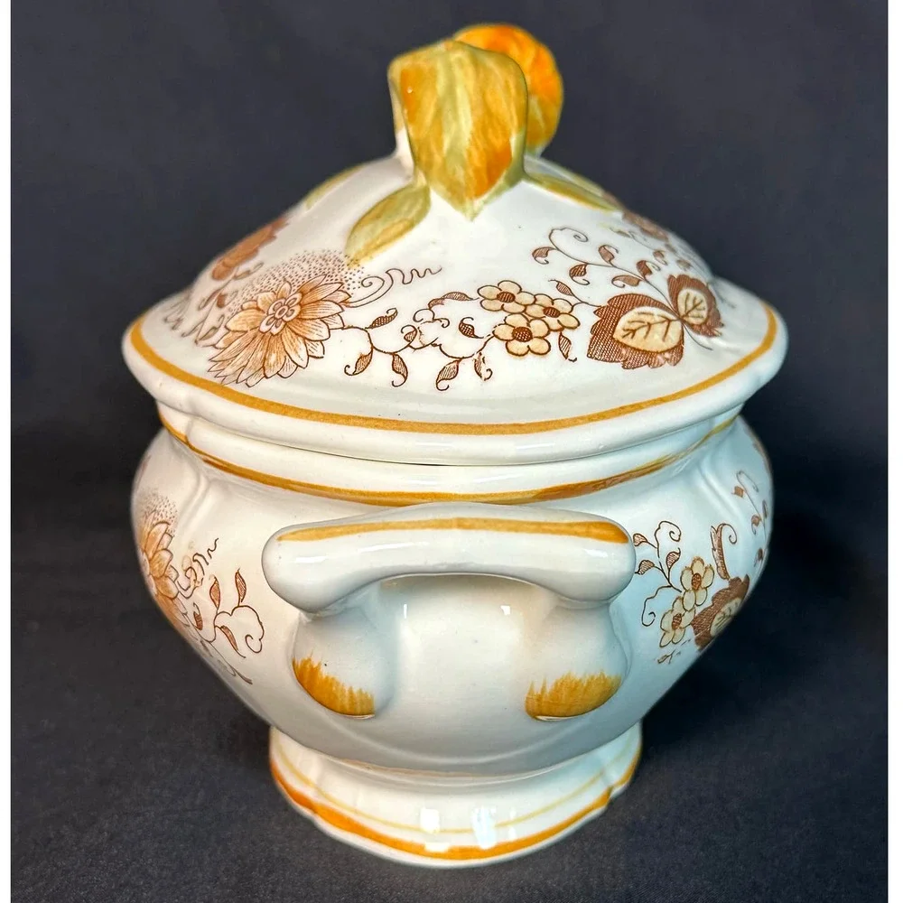 Arnart Creations Braun Onion Vintage Soup Tureen with Ladle